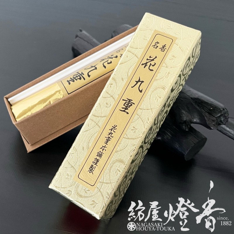 高級線香『極上シャム沈香【花九重(はなここのえ)-HANAKOKONOE-/小把