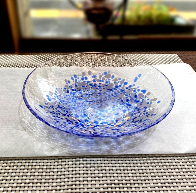 北国の四季 皿 | 北一硝子 まごころお届け便