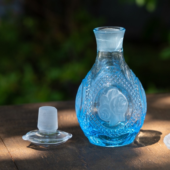 バラ柄醤油差し大 | 北一硝子 まごころお届け便