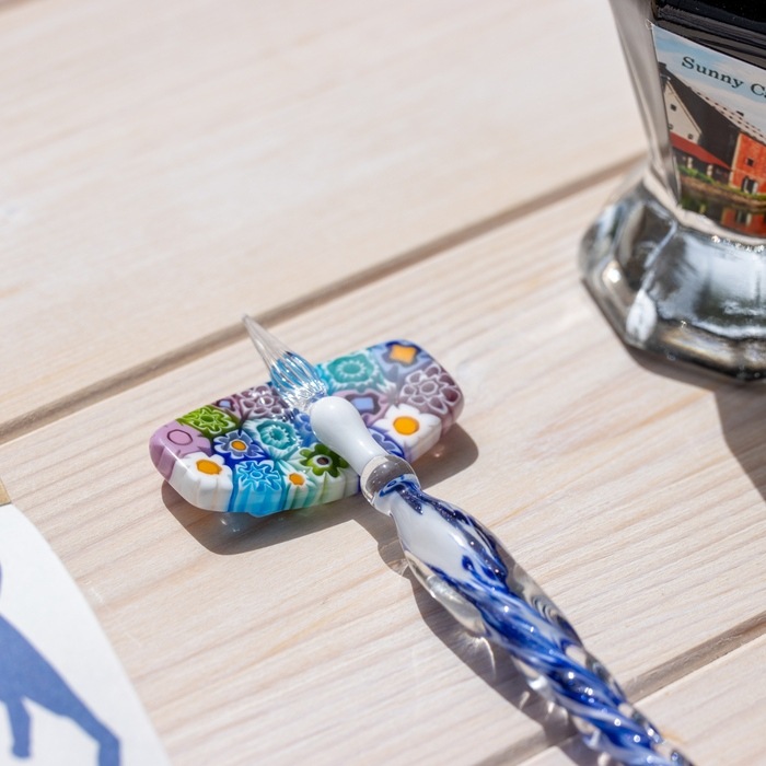 ミッレフィオーリ箸置き | 北一硝子 まごころお届け便