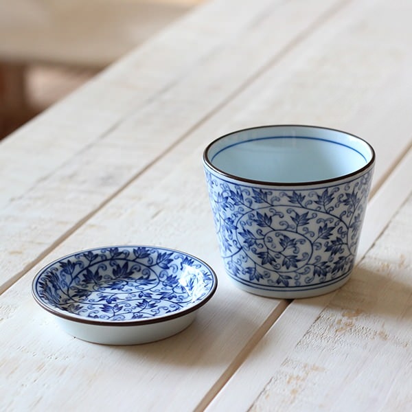 唐草 そばちょこ＆薬味皿セット|和洋食器 |北欧雑貨＆インテリアの