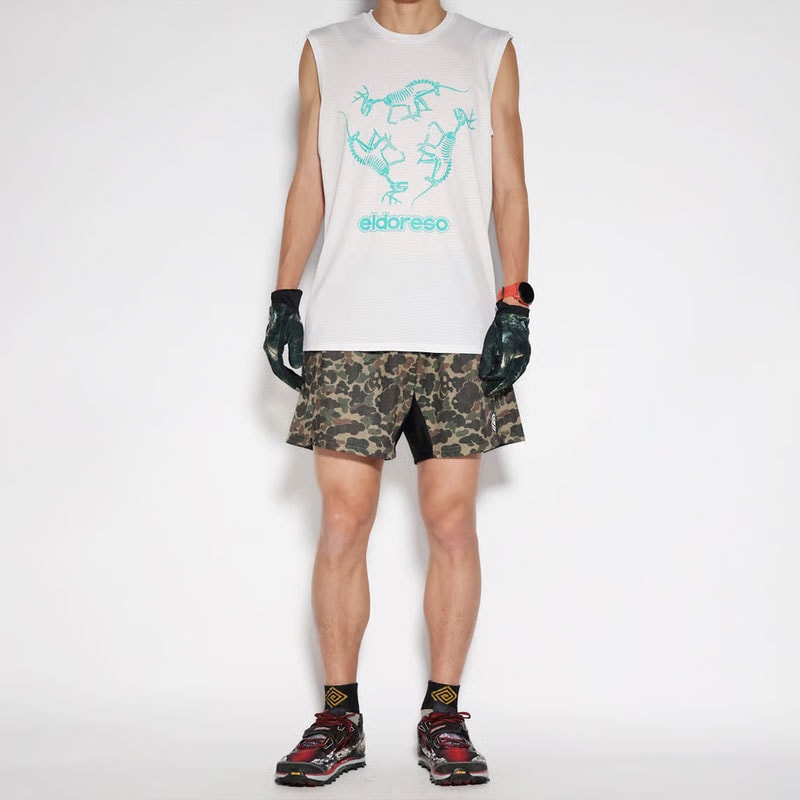 20%OFF】 ELDORESO Dinosaur Sleeveless エルドレッソ ランニング