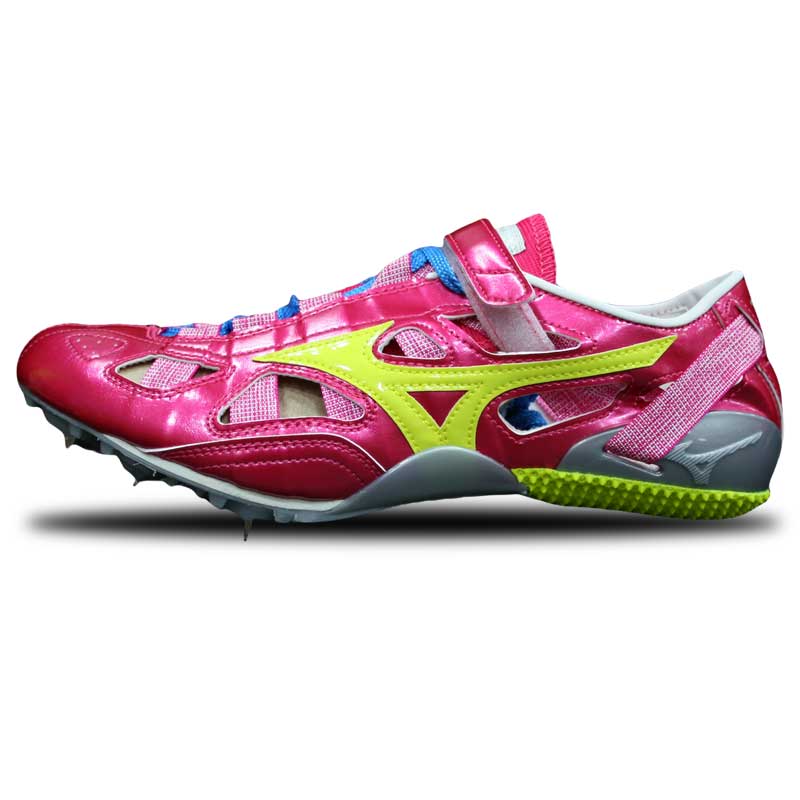 コイケオリジナル 陸上スパイク インクススプリント Rピンク/Fイエロー