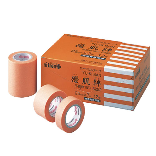 優肌絆 不織布（肌色）の通販 幅25mm （1巻）