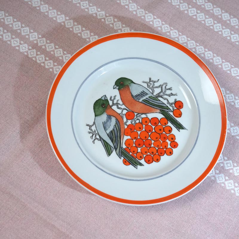 バルト三国のエストニアの番の鳥のプレートW20×H2.5cm gc-1823の通販