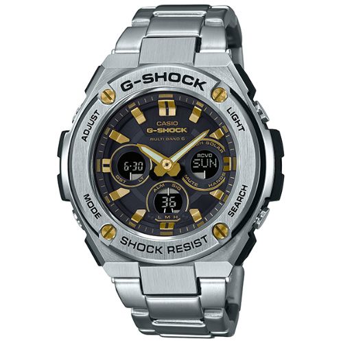 カシオGショックGスチール電波ソーラー腕時計 GST-W310D-1A9JF