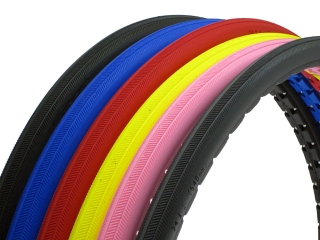 SHOXソリッドカラータイヤ スピナジー用 25-540(24インチ)/2本セット