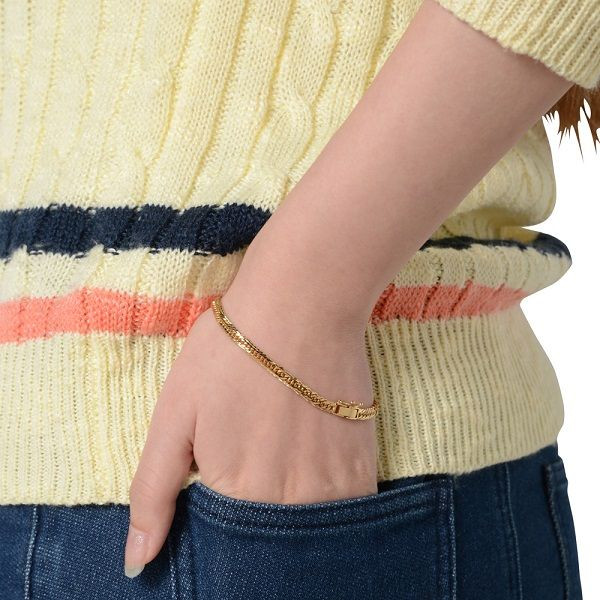 18金 喜平ブレスレット K18 Mカットトリプル 10g 20cm 造幣局検定