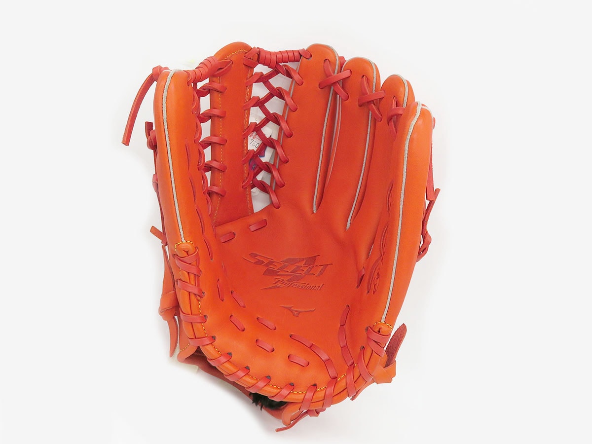 Mizuno Mizuno Select9 軟式グローブ オレンジ Select 軟式グローブ