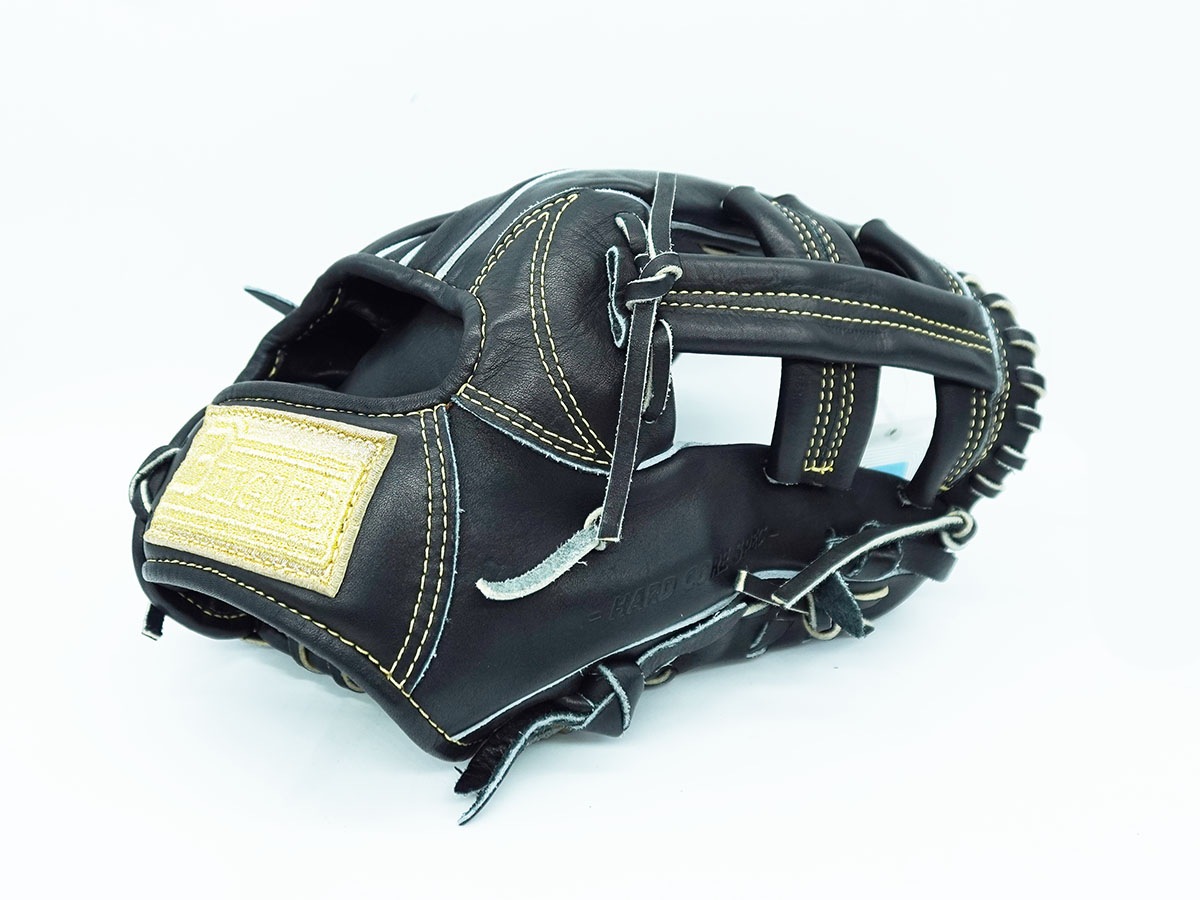 アクセフベルガード 硬式用 投手用グラブ 横型 ブラック アクセフ
