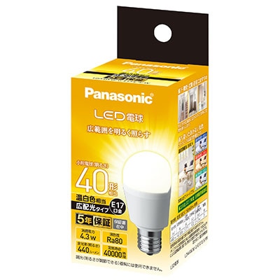 生産終了品・代替品あり】LDA4WW-G-E17/E/S/W || LED電球 Panasonic