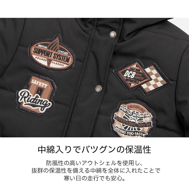 送料無料】DEGNER(デグナー)レディース綿入りフードジャケット FR23WJ