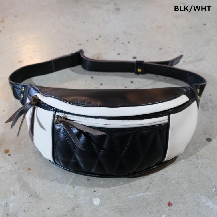 WEST RIDE ウエストライド【RIDING WAIST BAG】《BLK/WHT , WHT/BLK