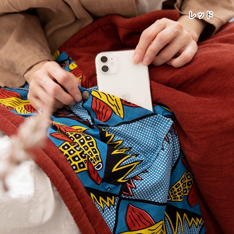 SOMABITO スカルデザイン フリースブランケット SOMABITO スカル