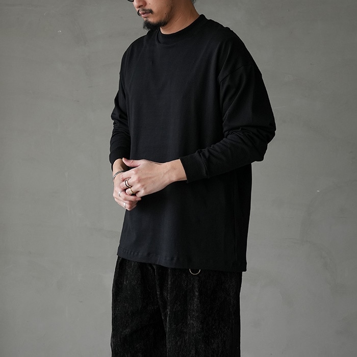 ys-25ss-87) YOKOSAKAMOTO(ヨーコサカモト) /BIG L/S T-SHIRT(ビッグT