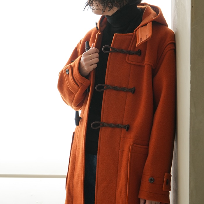 50%OFF】(h2202-co010） / LENO(リノ) / DUFFLE COAT(ダッフルコート