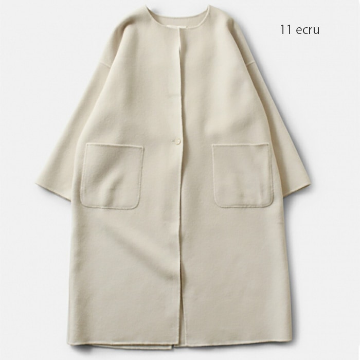 e233t161） / evam eva(エヴァムエヴァ) /long coat(ロングコート