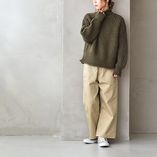 bn-20fl-050) / BATONER (バトナー) / CHUNKY SIGNETURE TURTLE NECK