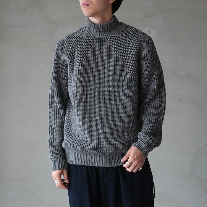 20%OFF】(bn-25fm-039)/ BATONER(バトナー) / SIGNATURE TURTLE NECK