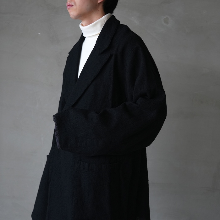 bo-05j03) barbell object(バーベルオブジェクト) /wool coat / メール