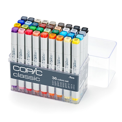 コピッククラシック 36色セット | 設計製図・デザイン用品,コピック