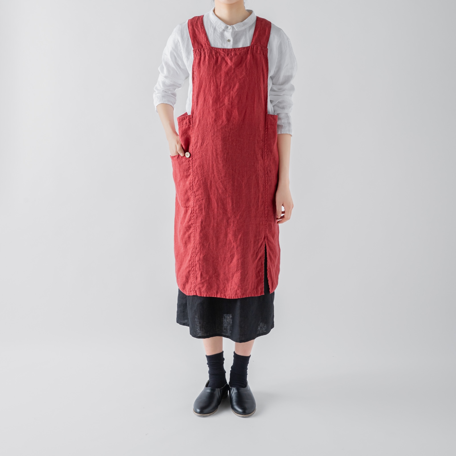 フルエプロン アニタ _ ルージュガランス