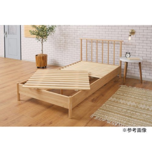 ベッドフレーム シングル 幅110×奥行203×高さ85cm 木製ベッド 木製