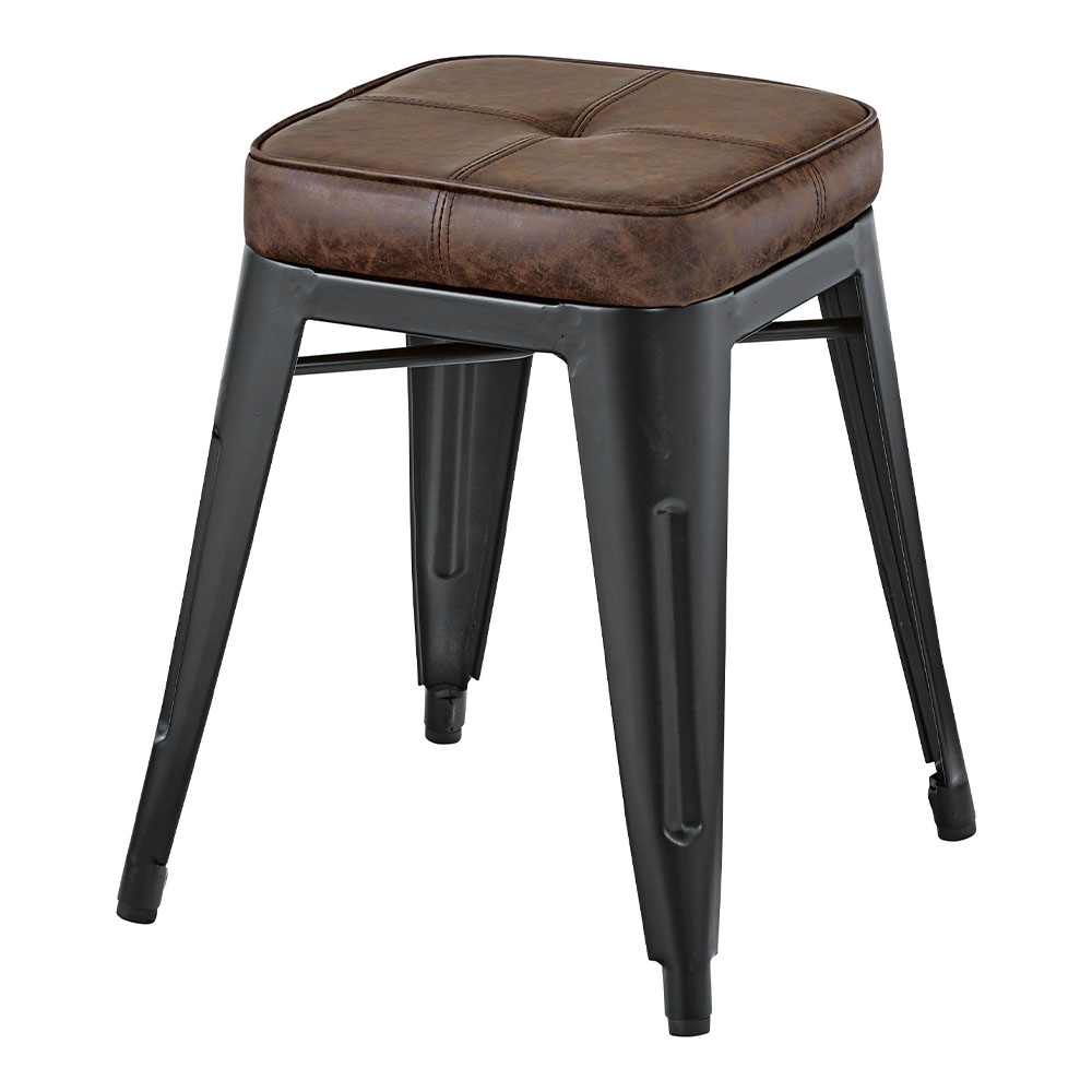 スツール 革張り 4本脚 スタッキングスツール PC-251（商品番号：rpc