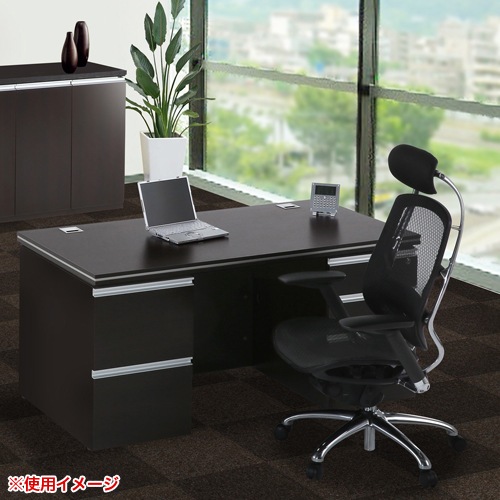 役員デスク 幅1800×奥行750mm エグゼクティブデスク 両袖机 役員用家具