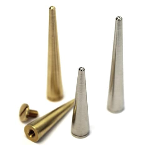 コニカルスタッズ鋲1000個9mmロンドンコーンHARDCOREPUNKパンク 【公式