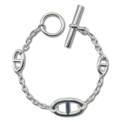 エルメス シェーヌ・ダンクル ファランドール ブレスレット LG