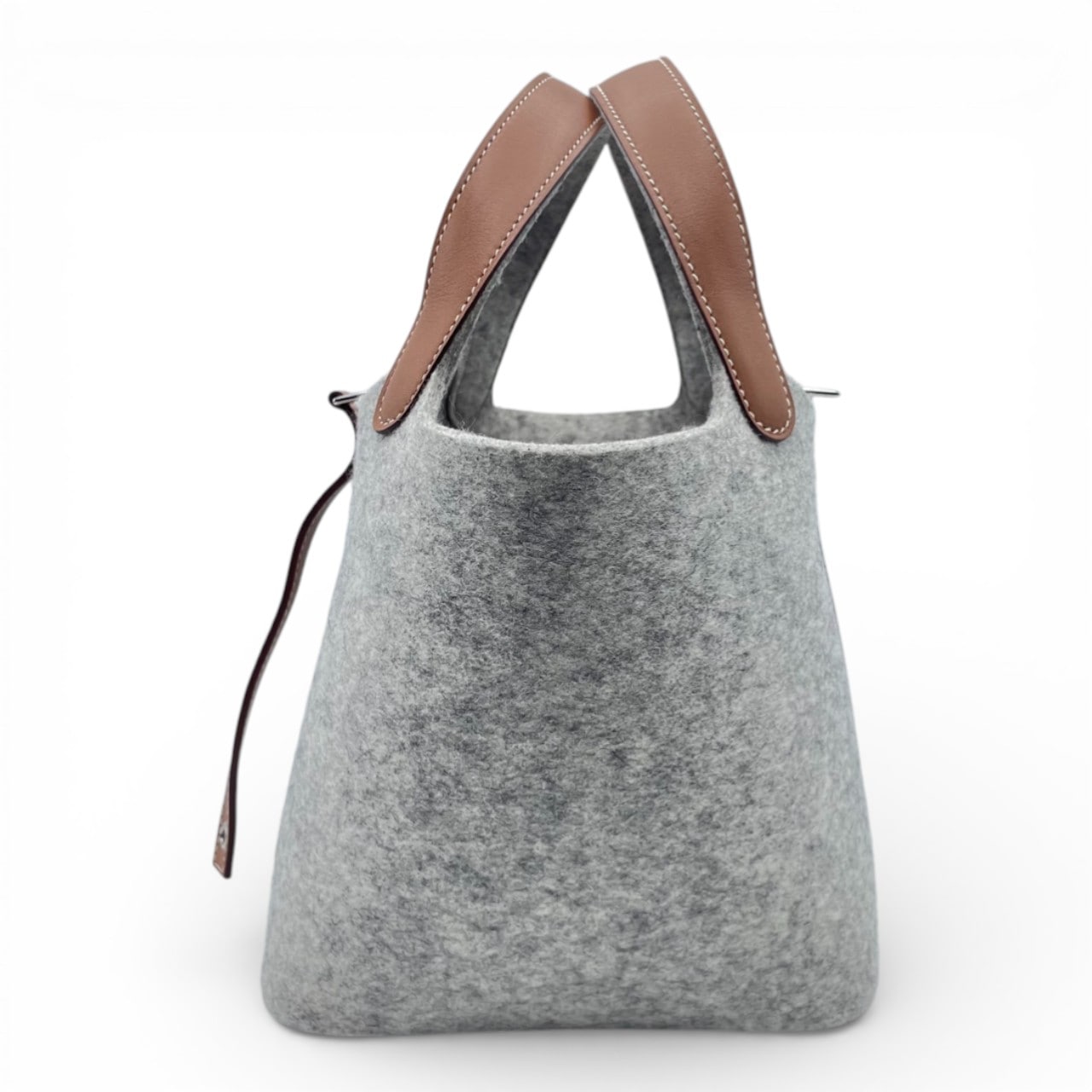 エルメス ピコタンロック PM ゴールド フェルト シルバー金具 Z刻印