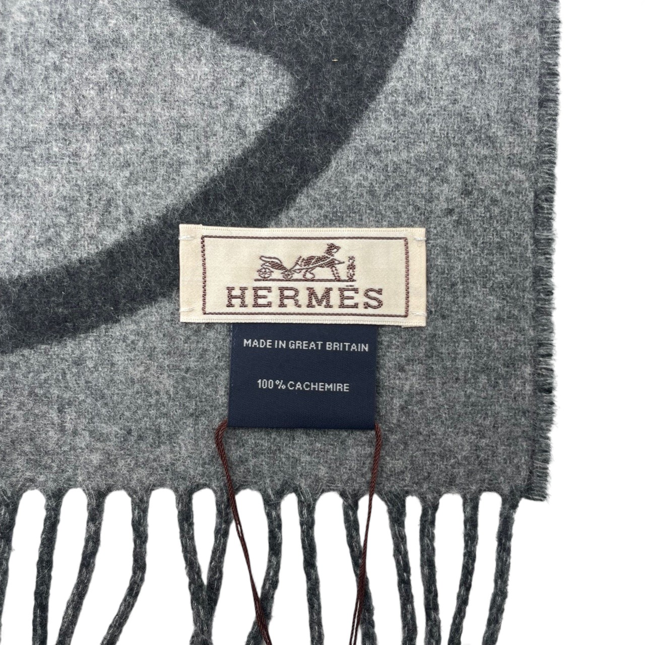 エルメス マフラー メタル・エケストル 40×170 トープ / グレージュ