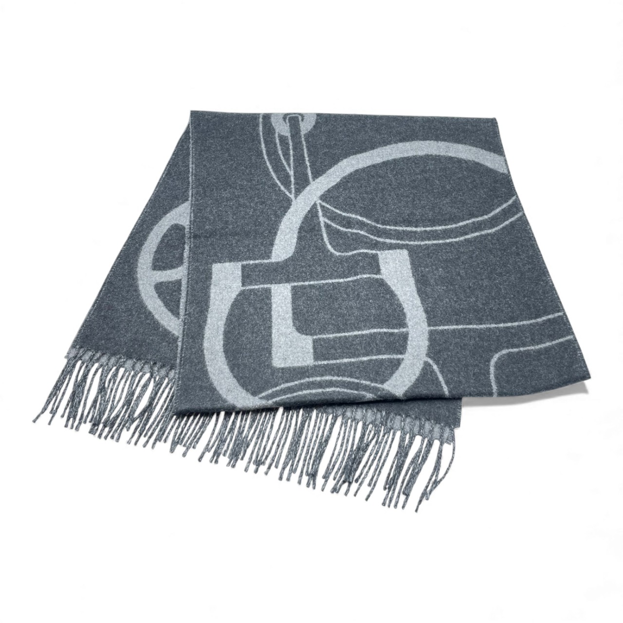 エルメス マフラー メタル・エケストル 40×170 トープ / グレージュ