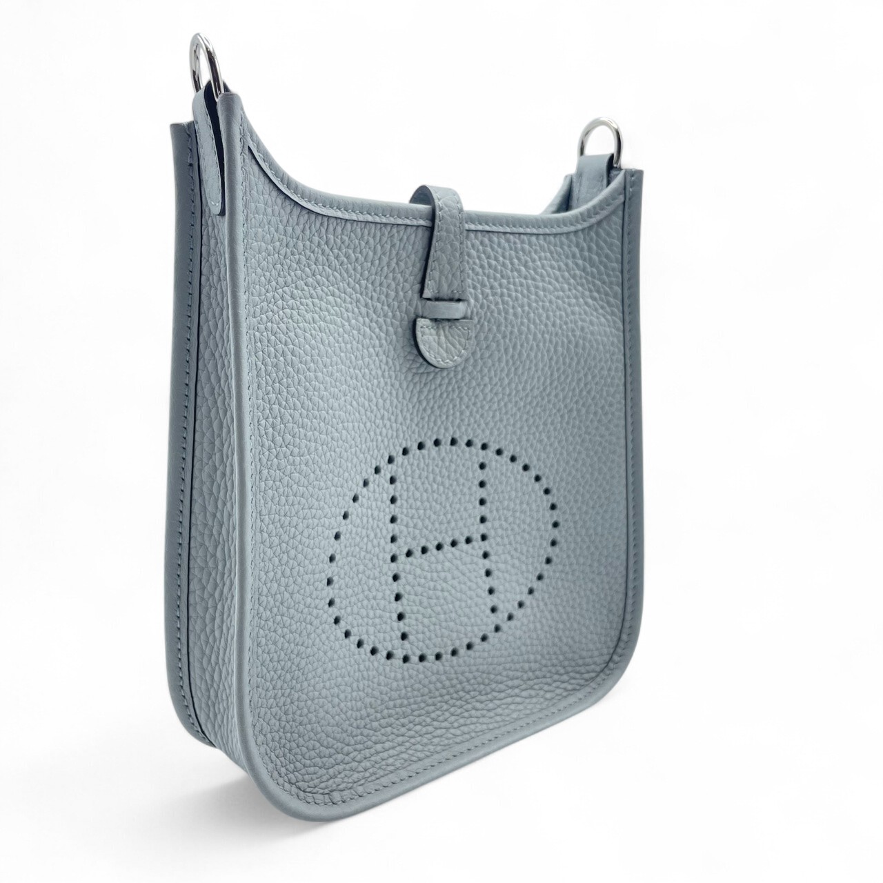 エルメス ミニエヴリン アマゾーヌ TPM ブルーグラシエ トリヨン