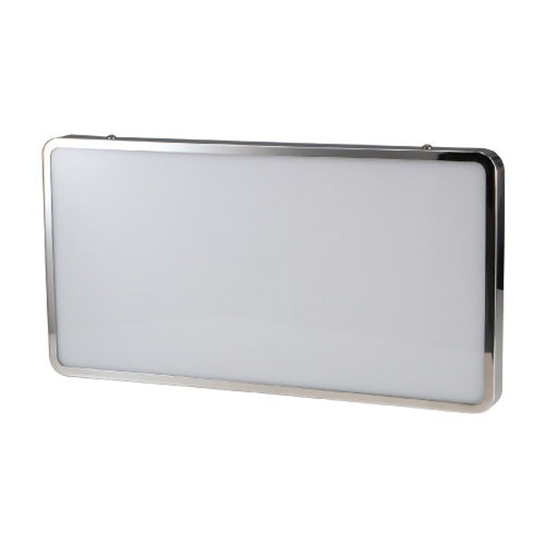 ナンバープレート型アンドン スリム 角丸タイプ 235×460×30mm 524157