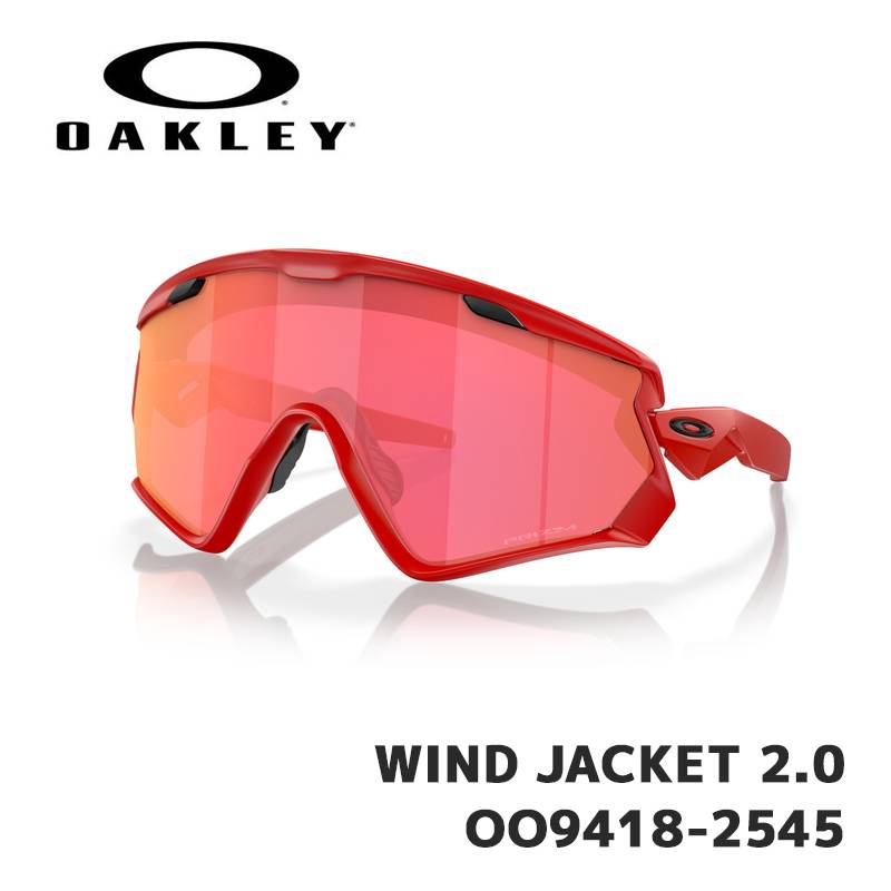 オークリー サングラス OAKLEY WIND JACKET 2.0 OO9418-2545 Matte
