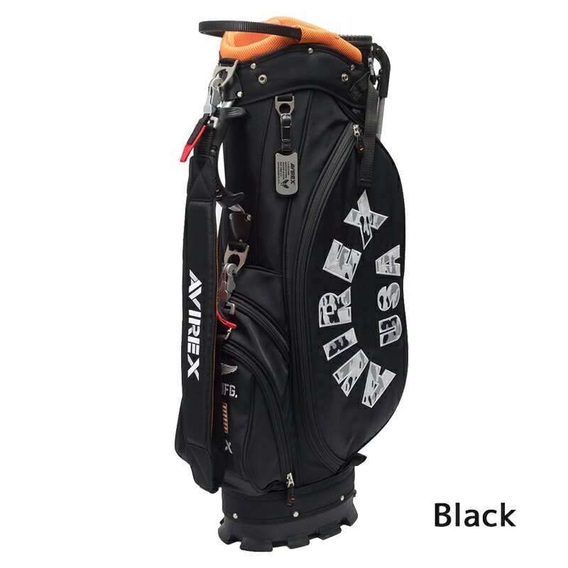 アヴィレックス キャディーバッグ AVIREX GOLF エアプレイン スタンド
