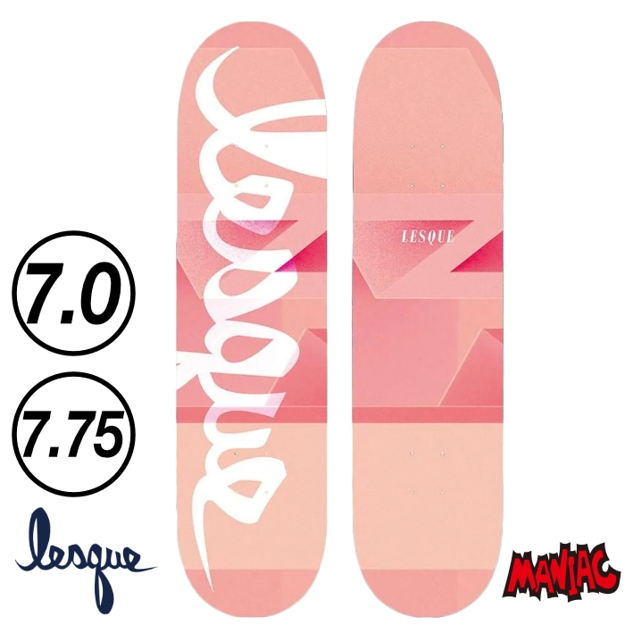 KIDS用】LESQUE ORANGE 7.375”【新品送料込】 スケートボード / SKATE