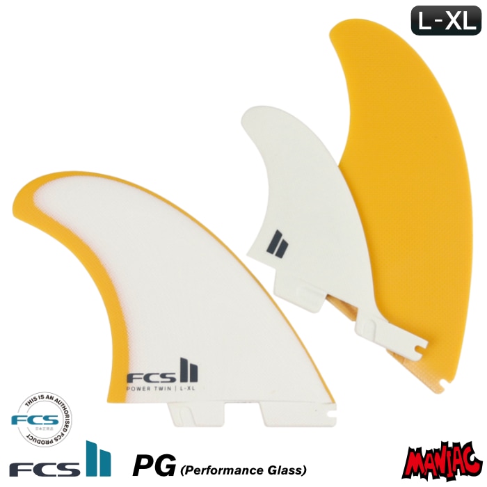 Power FIN センター2つ FCS2 サイドフィン side QUAD Power FIN