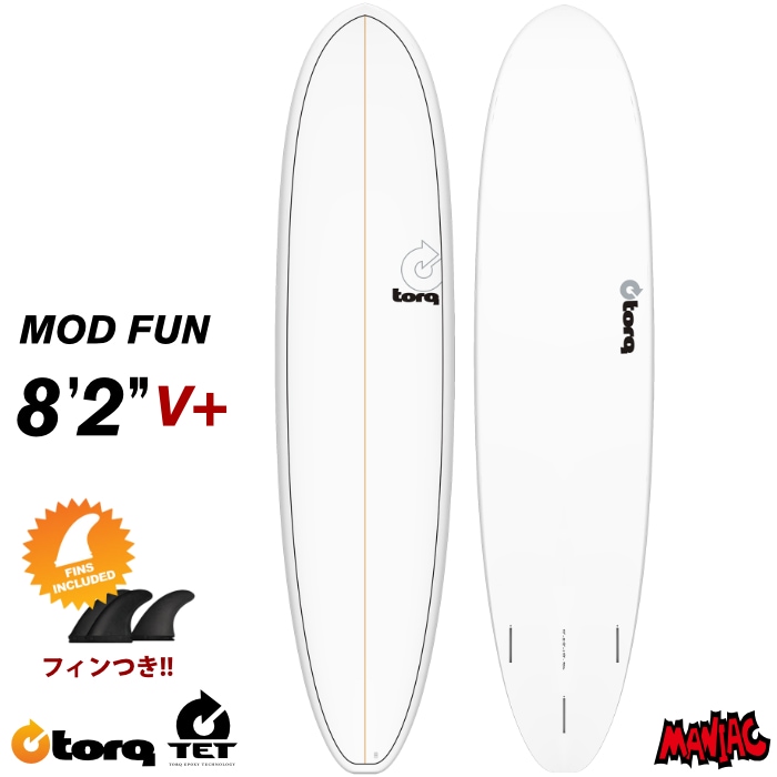 トルクサーフボード ファンボード TORQ SURFBOARDS TET MOD FUN V+ 8