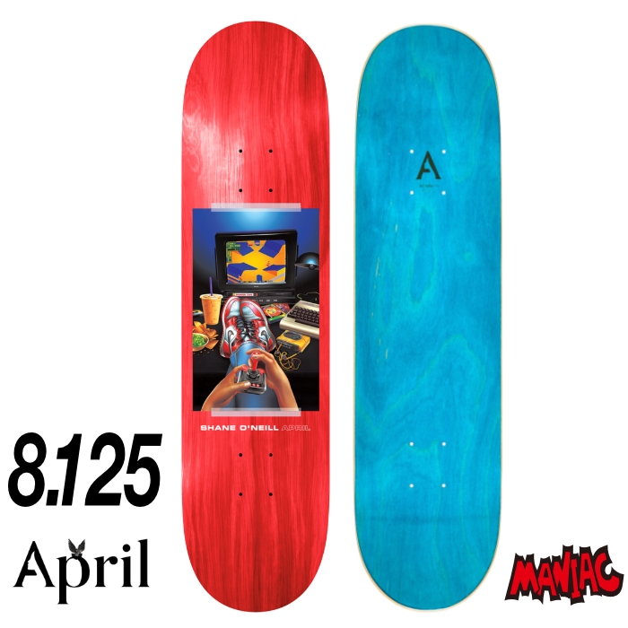 スケボー デッキ 単品 スケートボード April エイプリル SHANE O'NEILL