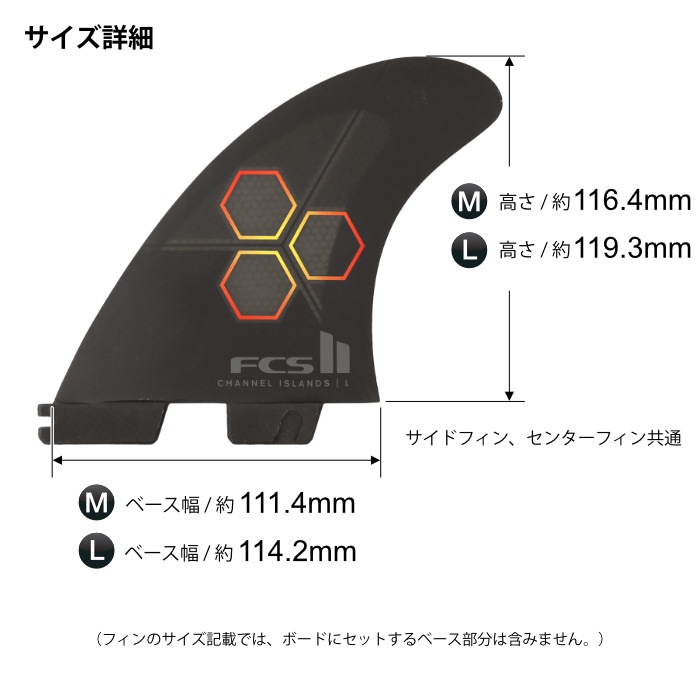 FCS2 FIN フィン トライフィン チャネルアイランズ アップライト CI
