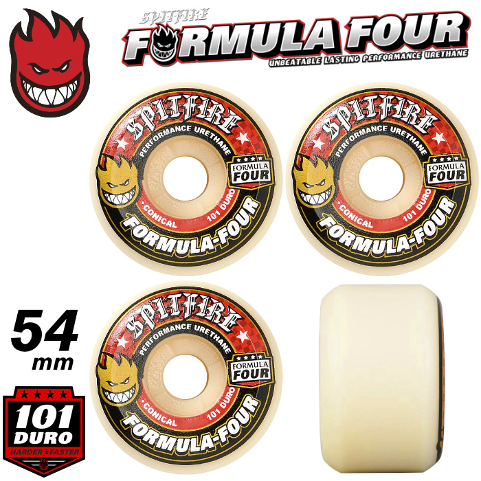 SPITFIRE フォーマル4 スケボーOG CLASSICS 54mm99a SPITFIRE WHEEL