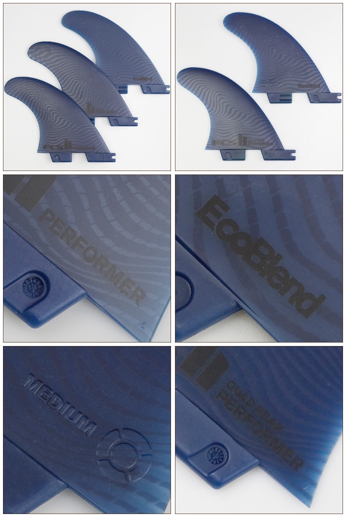 FIRE WIRE FCS2 バンブーコアのクワッドフィン 4枚セット M FIRE WIRE