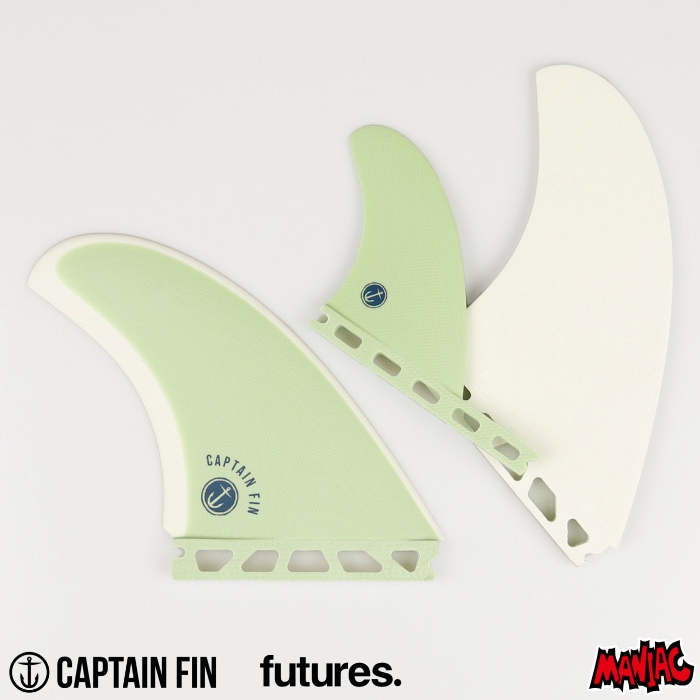 CAPTAIN FIN CF TWIN グリーン ツインスタビ キャプテンフィン