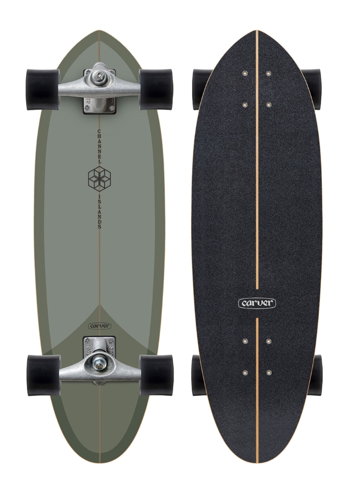 carver スケートボード コンプリート lost CX4 サーフスケート 楽天