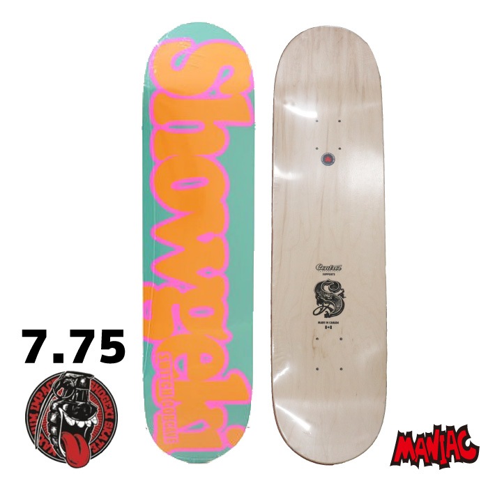 新品 WKND TVロゴ デッキ 7.75 グリーン スケボー 廃盤 ボード