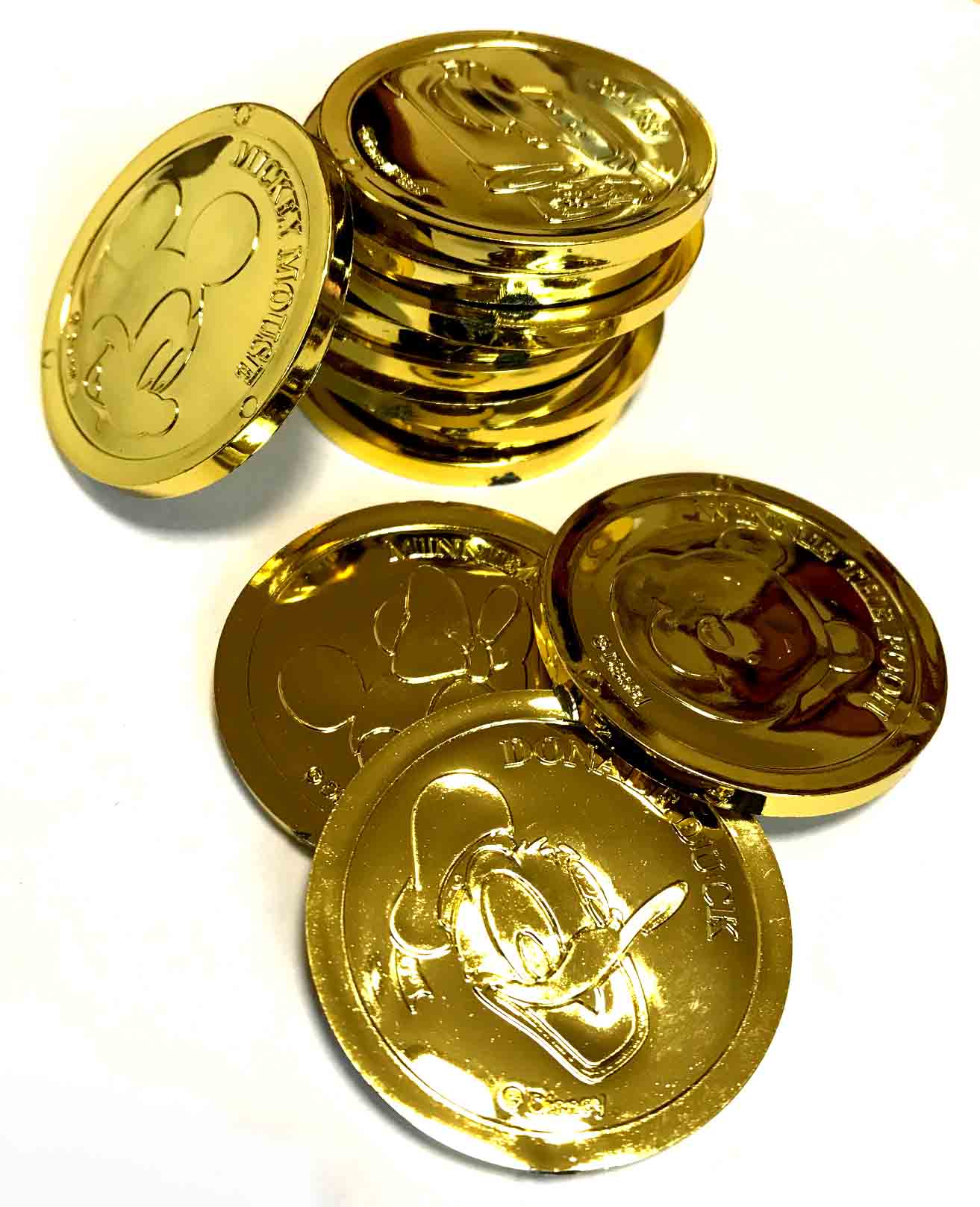 ディズニーコイン：ゴールド（4枚セット） | コインマジック,ノーマル