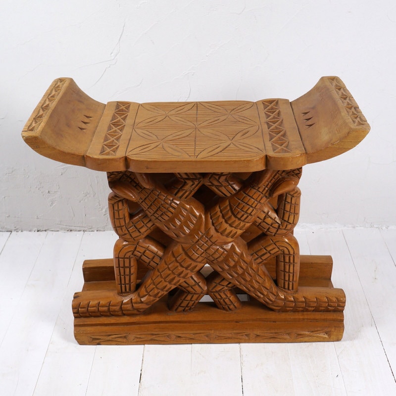 アシャンテ族ハンドメイドスツール 【送料1000円込】｜マライカ公式通販